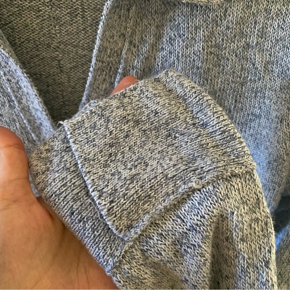 Brochu Walker Revolve Ansel Polo Pullover Linen Cotton Sweater - Picture 5 of 6